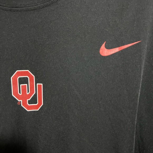 Nike University of Oklahoma Dri-fit shirt Size XL - Picture 3 of 7